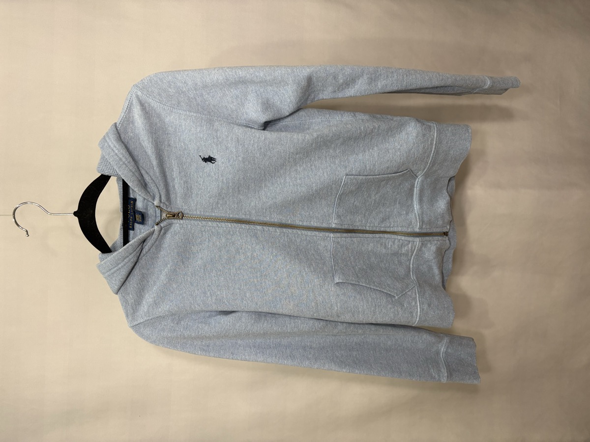 Before: Polo Ralph Lauren グレーパーカー